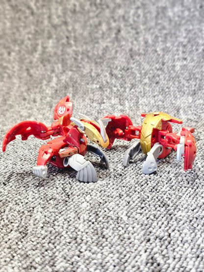 Season 4: Bakugold Pyrus Fusion Dragonoid & Reptak