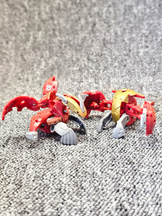 Season 4: Bakugold Pyrus Fusion Dragonoid & Reptak